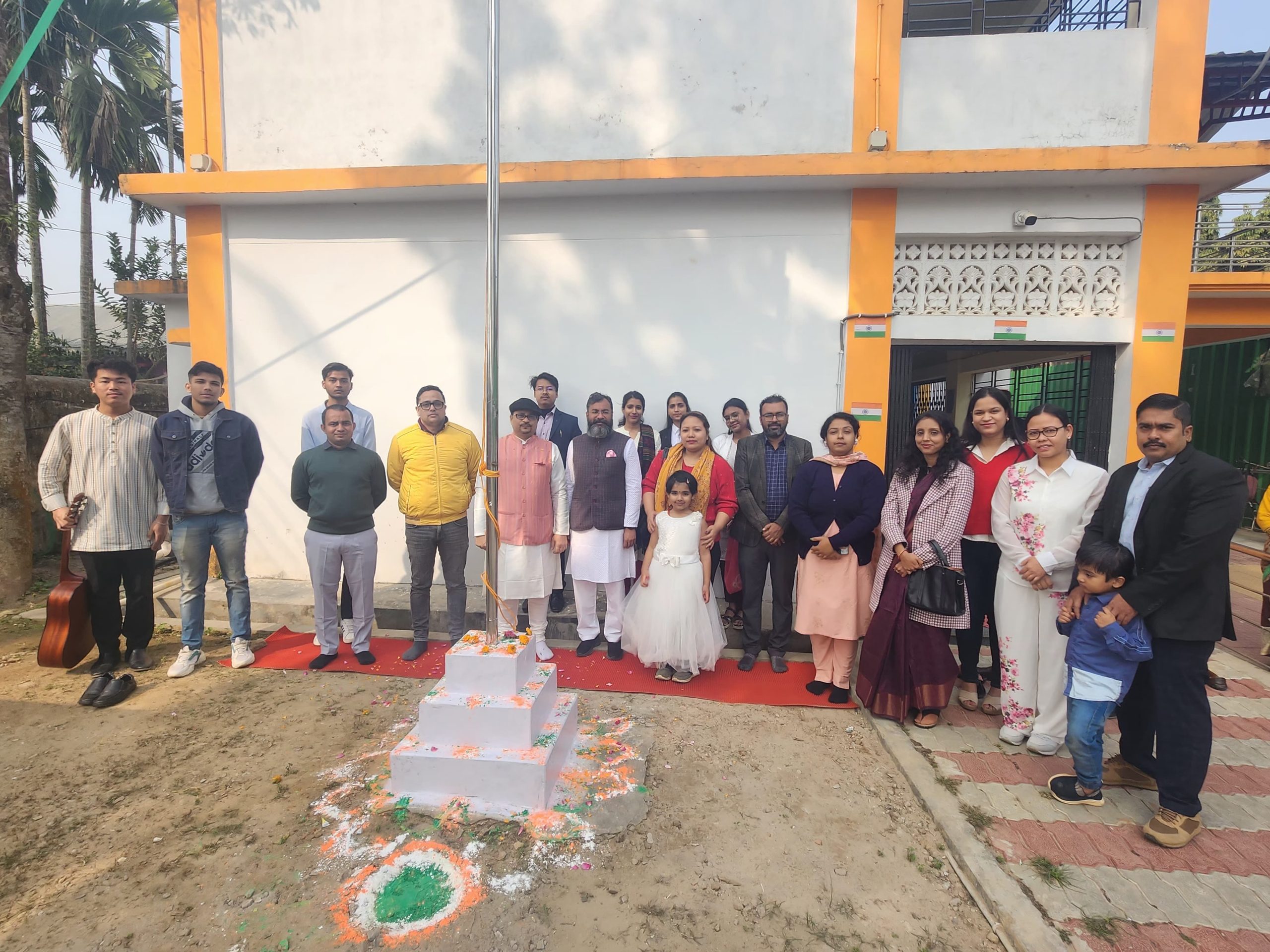 Republic Day Celebration 2025 at NLU Tripura
