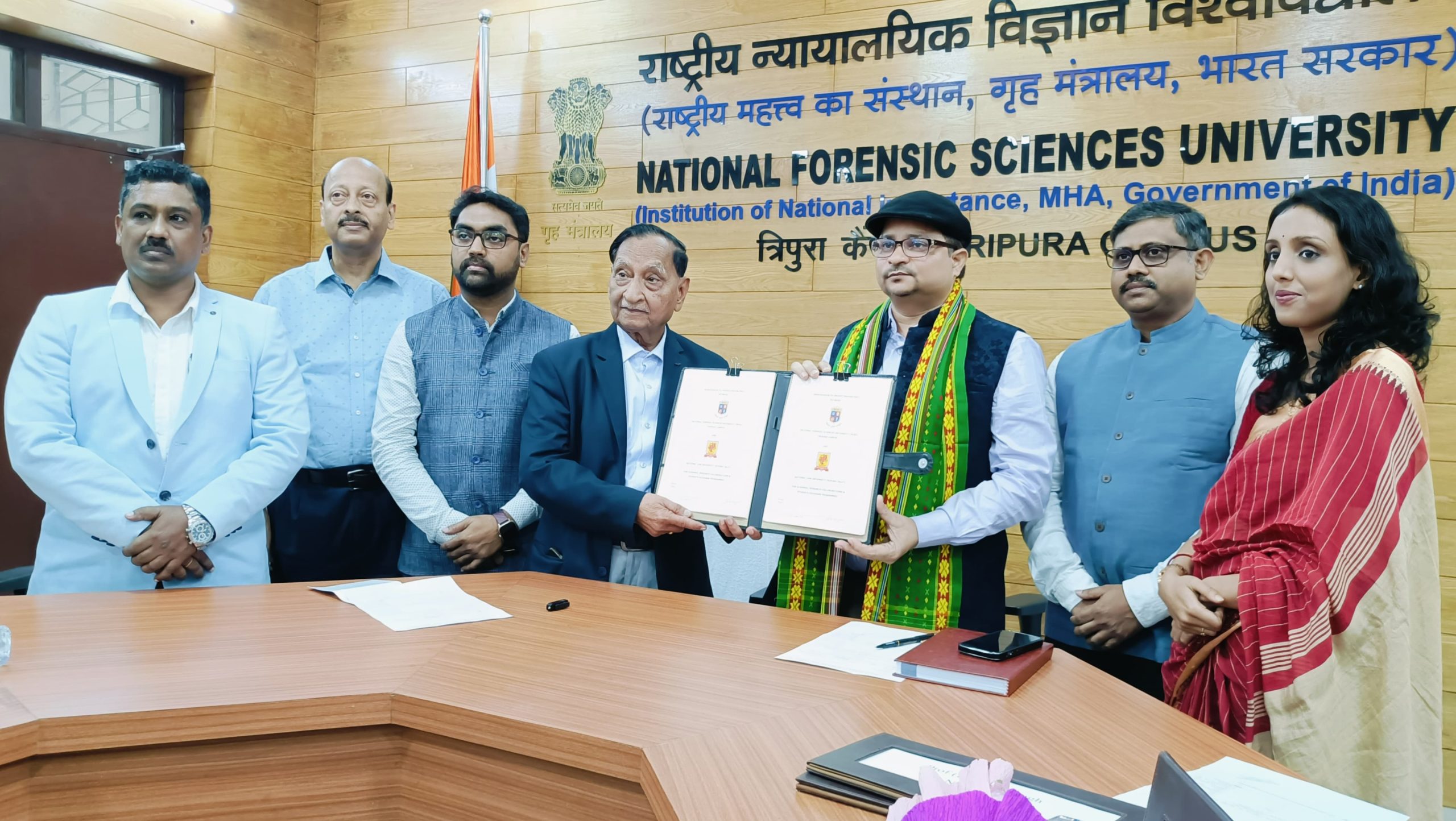 NLUT Inks MoU with NFSU Tripura Campus